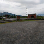 克 - 駐車場は広々