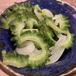 Ryuukyuu Sakaba Kamun - ゴーヤと青パパイヤの浅漬け550円