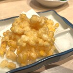 東三国 海鮮食堂 おーうえすと - とうもろこしの天ぷら