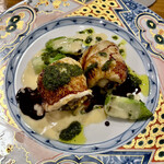 渡辺料理店 - 3皿め：伝助穴子　ビスクにするか最後まで迷ったｗ