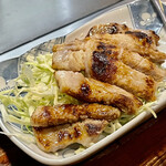 お好み焼き 鉄ちゃん - 今日はジャークチキンに代わってトンテキで行ってみました