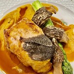 渡辺料理店 - 6皿め：私のメインはエルヴァージュ・ド・ベリーの鳩