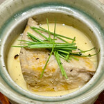 鮨 心白 - 鮟肝どーんの超絶美味しい茶碗蒸し