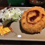 町の居酒屋　西菜 - "男爵コロッケ"