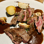 Bocage - ブラックアンガス牛骨盤のお肉のステーキ