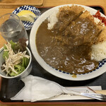 かつ半 - カツカレーご飯大盛り