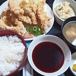 Oshokujidokoro Mimatsu - 若鶏天婦羅定食