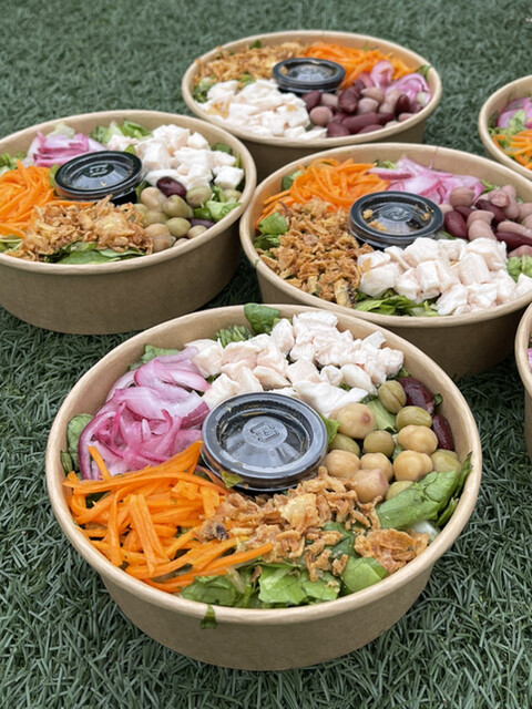 確認◡̈*.。サラダボウル♡スプーン♡オーダー受け付け Amazon.co.jp: UPTALY 特大木製サラダボウル (28 cm x 8.5 cm