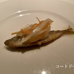 コート ドール - (アミューズ)鮎のエスカペッシュ