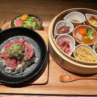 牧草牛ステーキde御膳