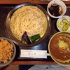 お好み焼・もんじゃ焼ぼん太 - 日替り　カレーつけ麺うどん　たけのこご飯付き