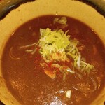 お好み焼・もんじゃ焼ぼん太 - 日替り　カレーつけ麺うどん　たけのこご飯付き