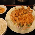 ハルピン - 油淋鶏定食＠¥830