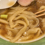 手打麺祭 かめ囲 - コシがあってモチモチしていてとても美味い麺