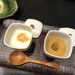あけみ寿司	 - 2色の冷たいスープじゃがいもと長芋