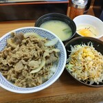 丼太郎 - 大盛セット￥580＆生卵￥60
