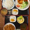 釜平 - ポークソティーライスとソースカツ丼定食