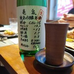 Wasa Itakumi - 亀泉 純米吟醸生酒 880円コレも好きな味わい♡