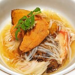 蟹道野田 - 煮物 蟹肉銀餡かけ