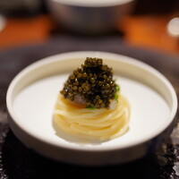 TACUBO - キャビア、白海老の冷製カッペリーニ
