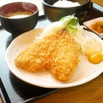 たから食堂 - 金のアジフライ定食