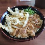 立花うどん - 肉ごぼ天うどん￥792