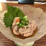 軍ちゃん - 地魚の肝ポン酢