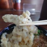 立花うどん - サクサクごぼ天