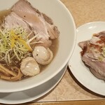 一麺天に通ず - 冷やし貝だし