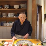 鮨 茶懐石 ほまれ - 旨いものをこしらえる人は、旨そうな顔をしているものです