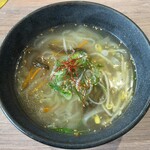焼肉　じん - 料理写真:温麺（カルビスープ）
