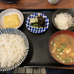 ごはん屋 たこ八食堂 - 朝ごはん定食