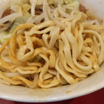 ラーメン二郎 - 麺