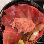 鈴徳 - マグロ三昧丼