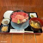 鈴徳 - マグロ三昧丼