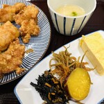 鳥料理 藤よし LINKS UMEDA店 - 副菜は健康的。