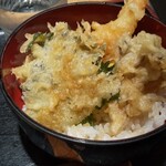 Udondokoro Matsu - ミニ天丼    390円