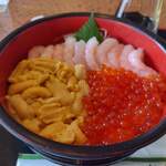 みさき - 海鮮丼（うに・いくら・エビ）