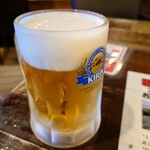 松福 - 2023年6月　生ビール（ハッピーアワー価格）　250円