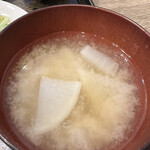 Yuikafe - 大根のお味噌汁
