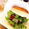 マッセリア カフェ - ハンバーガーのランチセット　　990円
ドリンクはジンジャエール