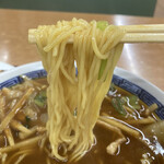 ラーメン SunQ - 麺浮遊！