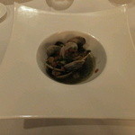 メインダイニング シーホース - 伊勢有滝産 浅利貝と青さ海苔のマリニエール♪