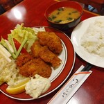 レストラン ヒロ - ホタテフライセット