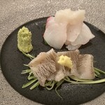 GORI 西麻布 - 刺身（石鯛・海茸）