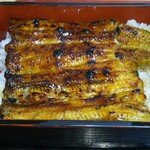 大はし - 特上うな重 アップ 