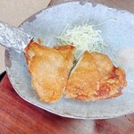 Fujigaoka Shokudou - 骨付きもも肉の唐揚げ　490円