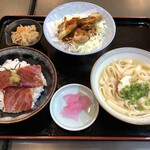 Nihon Ryouriyoshi Kawa - 三色丼
