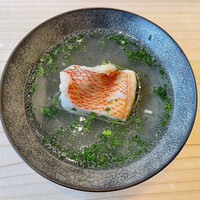 鮨 なんば 日比谷 - 網走 キンキ 煮付け