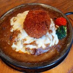 208159687 - 焼カレーカニコロのせ